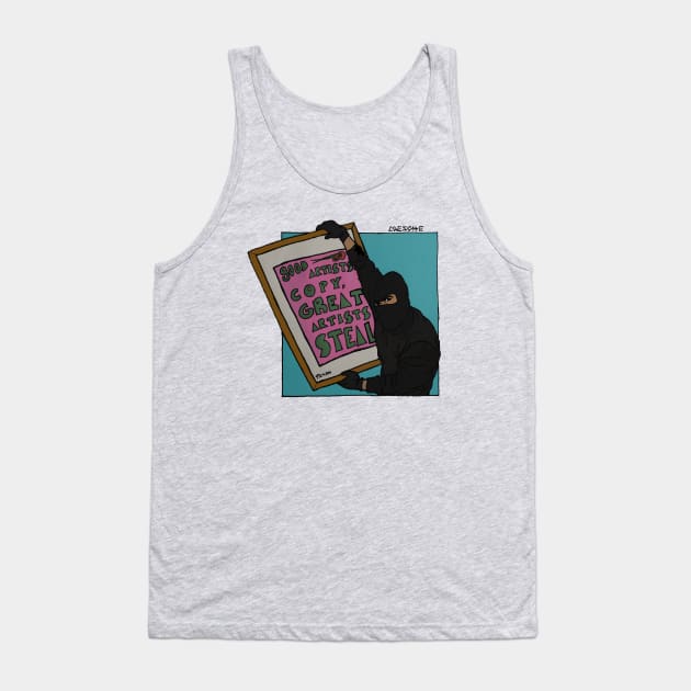 Piccaso Quote Tank Top by XSociety